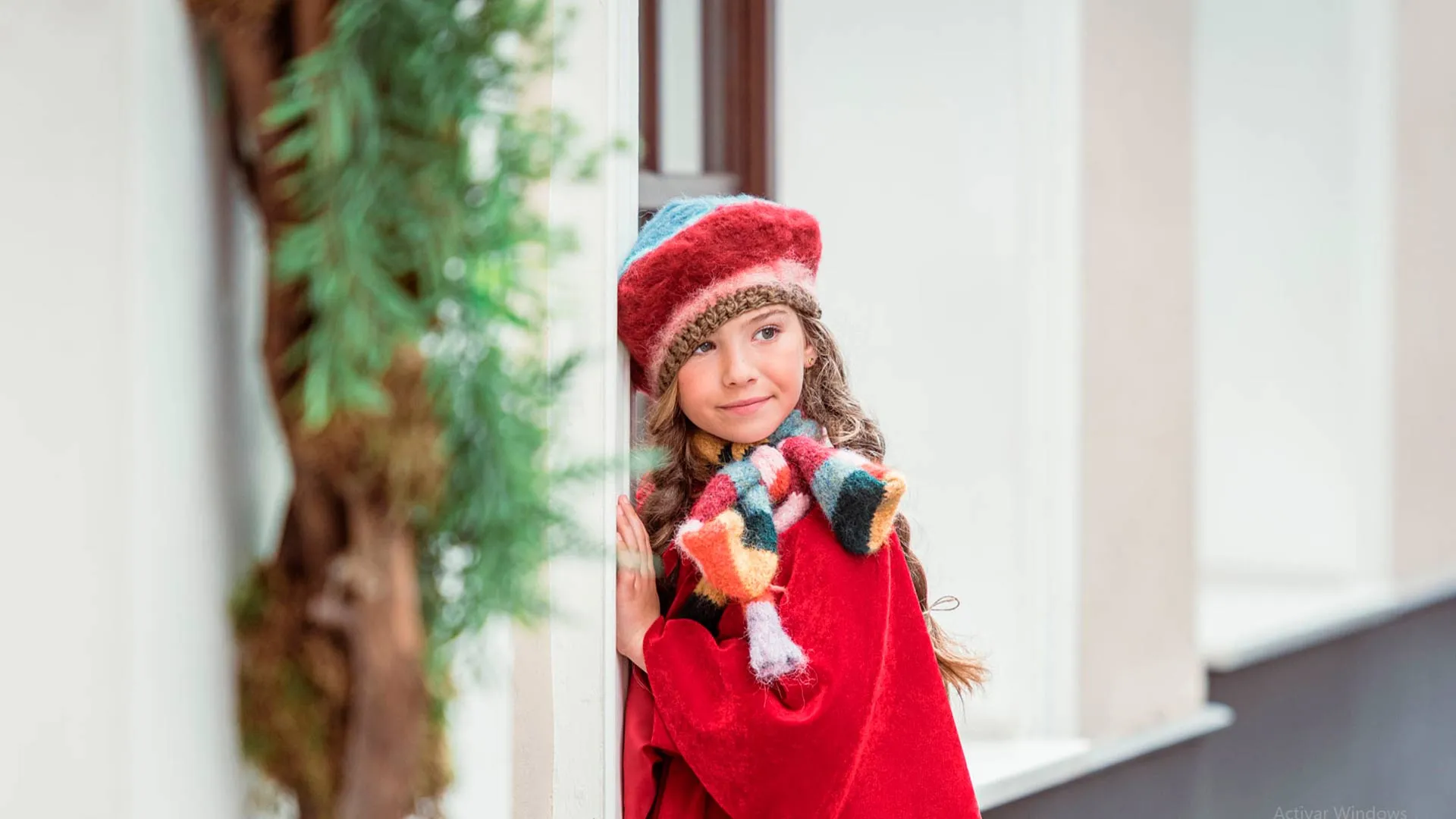 vestidos colección marta y paula vestido rojo navidad